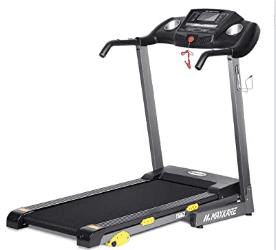 MaxKare Folding Electric Treadmill